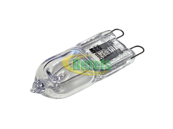 Лампочка галогеновая Osram 481010391431 G9 300°C 40W для духовки Electrolux, Bosch, Whirlpool (10004812)